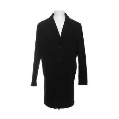 Zara Man, Mantel, Herren, Größe: 42, Schwarz, Polyester/Wolle #adl