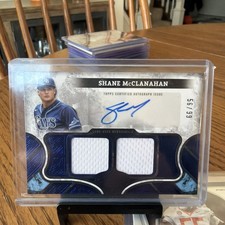 2025 Topps Tier One - Autographed Tier One Relics Shane McClanahan 56/99 Rays!!!