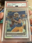 2020 Panini Donruss Optic - Rated Rookies Justin Herbert #153 Holo Prizm PSA 10