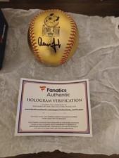 GOLD Aaron Judge Home Run Autographed Baseball Fanatics Authenticate COA BOX /99
