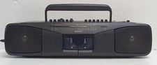 Sony CFS-W304S Boombox Vintage Stereo Radio-Cassetten-Recorder Radio OK Retro