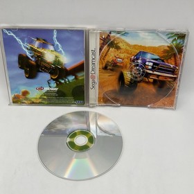 4 Wheel Thunder (Sega Dreamcast, 2000) CIB Complete w/ Manual Tested