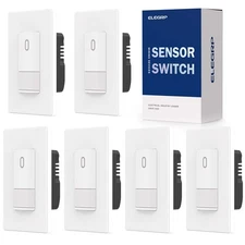 Occupancy Motion Sensor Light Switch, PIR Infrared Motion Activated Wall Swit...