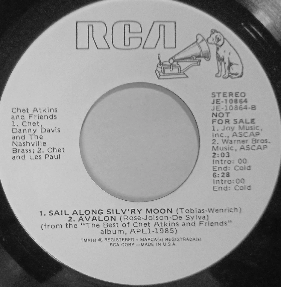 Promo EP Dolly Parton Chet Atkins Boots Randolph Danny Davis Les Paul - Image 2 of 2