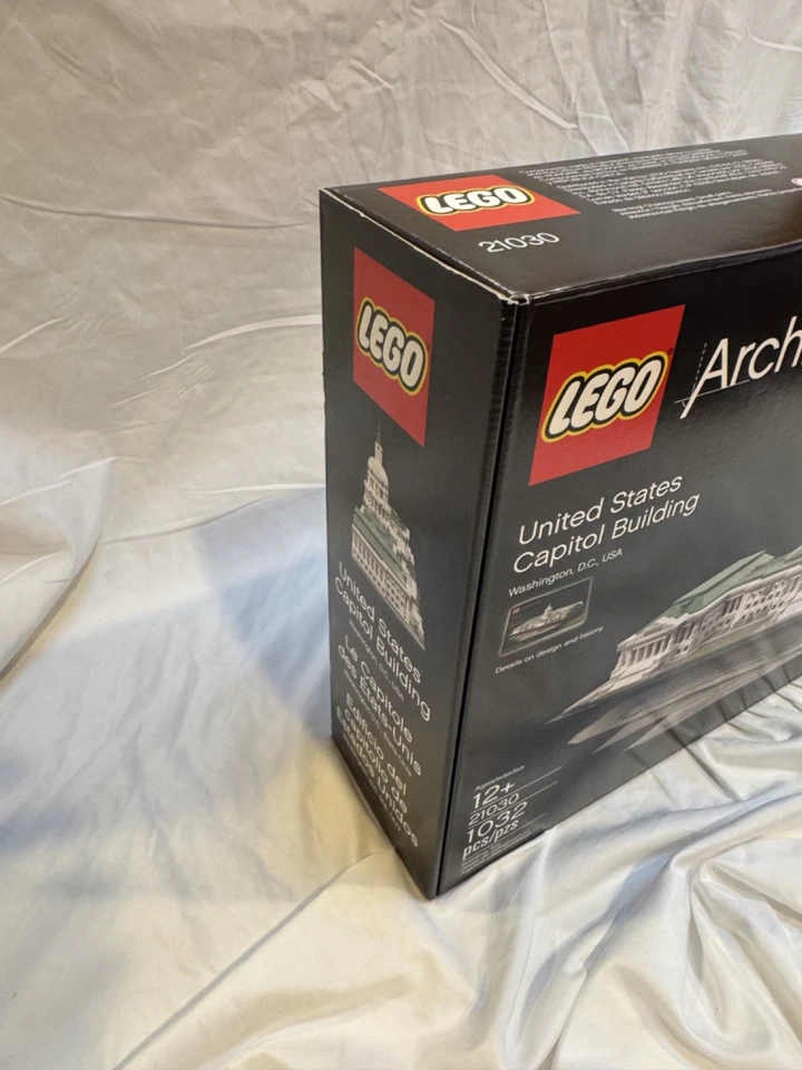 LEGO Arquitectura Edificio del Capitolio de Estados Unidos 21030 Retirado Nuevo - Precintado Foto 4 de 4