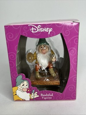 VTG Disney Snow White & The 7 Dwarfs BASHFUL Figurine 65th Anniv Enesco 2002 CVS