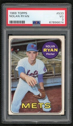 1969 Topps - High # Nolan Ryan #533