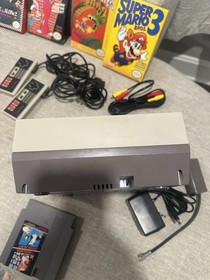 Nintendo NES Action Set Complete CIB Mario Duck Hunt Burai Fighter  & others