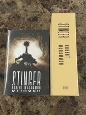 Robert McCammon Stinger SST Signed Numbered Limited Tray Case Special Edition