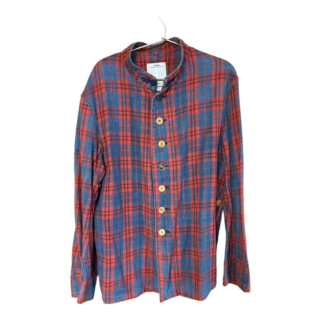 USED VISVIM COLLARLESS JACKET GOOD - image 1