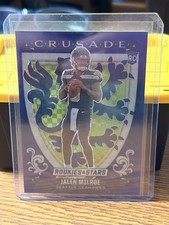2025 Panini Rookies & Stars - Crusade Jalen Milroe #13 Blue Plaid (RC)