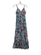 Candies Tiered Maxi Dress Womens XS Y2K 90s Babydoll Boho Fairy Coquette Cottage