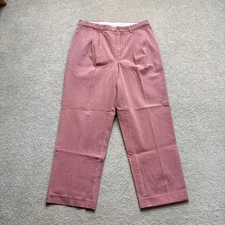 Murray's Toggery Shop Pants Mens 34x30 Nantucket Reds Cotton Chinos Pleated