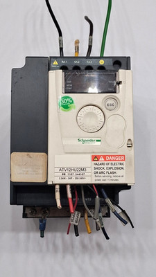 Schneider ATV12HU22M3 Altivar 3HP Variable Frequency Drive 240V 3PH In/Out