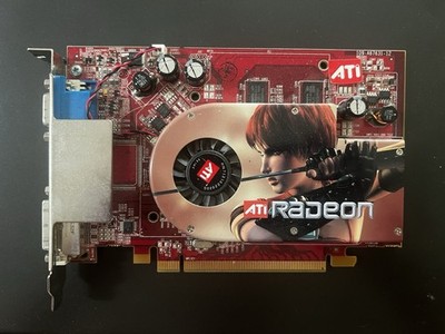 ATI Radeon X1600 Pro 109-A67631-12 512MB PCIe DVI VGA S-Video Graphics Card