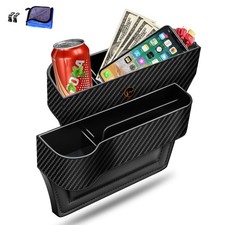 Car Seat Gap Filler Organizer, 2 Pack Multifunctional Auto Console Side Storage