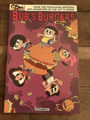 Bob's Burgers Graphic Novel Comic TV Show Movie Scholastic First Print Dynamite