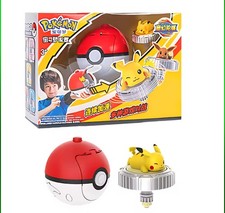 Pokemon Pokeball Battle Spinner Set con Pikachu– Giocattolo Trottola Beyblad