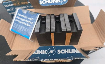 SCHUNK SWB-FR 161 gerade Weiche Aufsatzbacken Nut 12 mm