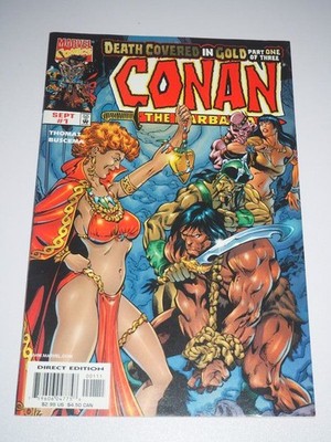 Conan Death Covered in Gold #1 (of 3) Marvel 1999 Roy Thomas Buscema NM Comic