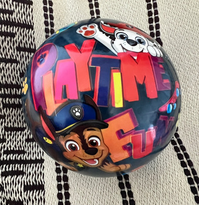 Hedstrom Paw Patrol 4'' Inflatable Rubber Bounce Ball 2021 Spin Master