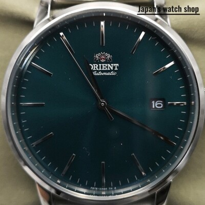 ORIENT RN-AC0E06E Green contemporary Basic Concept Mesh Men's Watch New in Box