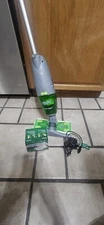 Swiffer Sweeper Vacuum sweep+Vac Cordless green L4000 L4000-000 WITH CHARGER