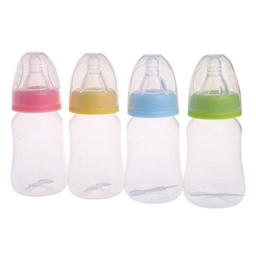 Baby Newborn 120ml Nursing Nipple Milk Bottle Silicone Pacifier Water Feeding - Picture 6 of 9