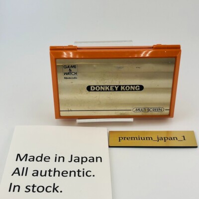 Game and Watch Nintendo Donkey Kong multi screen DK-52 tested very good