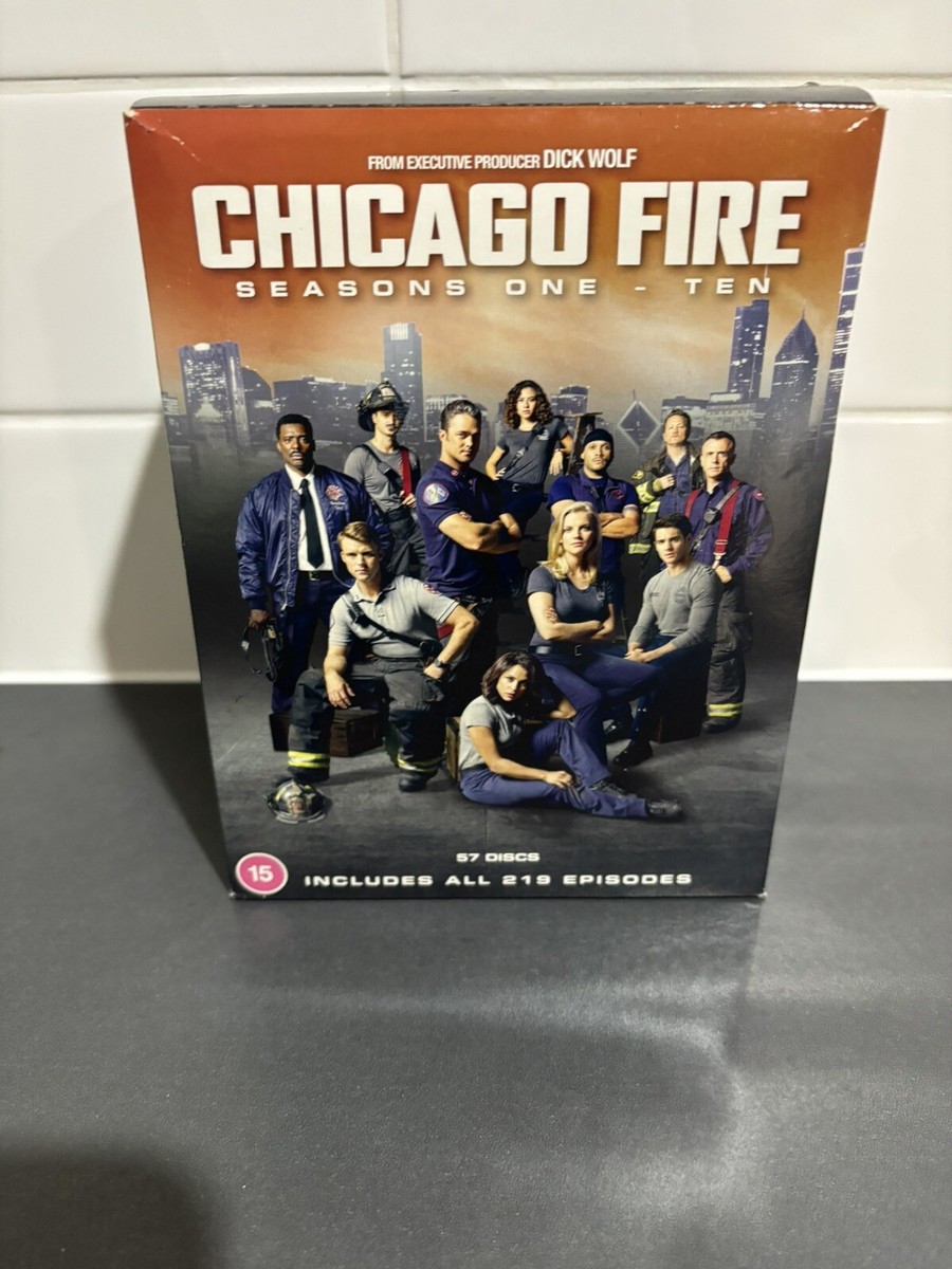 CHICAGO FIRE COMPLETE SEASON 1-10 COLLECTION DVD BOX SET 57 DISC