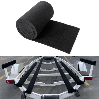 Bunk Marine Carpet / BOAT Trailer - BLACK - 12'' x 13' - Runners/ Outdoors 5MM