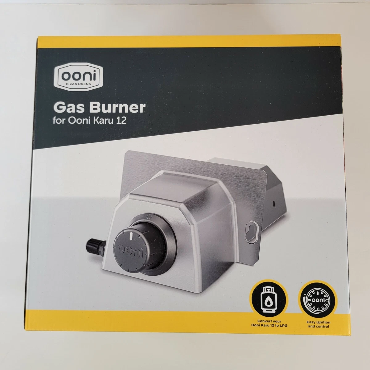 Ooni Karu 12 Gas Burner Attachment Ooni Pizza Oven New In Box | eBay