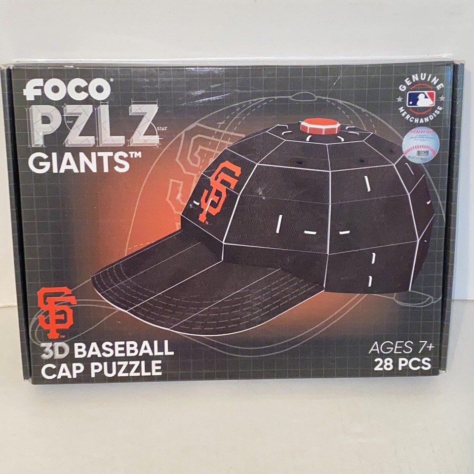 San Francisco Giants 3D Baseball Cap Puzzle Genuine MLB Merchandise Foco Pzlz eBay