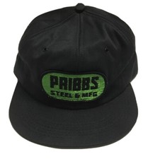 Vtg Pribbs Steel And Manufacturing Patch Trucker Hat K Brand Made In The USA Cap
