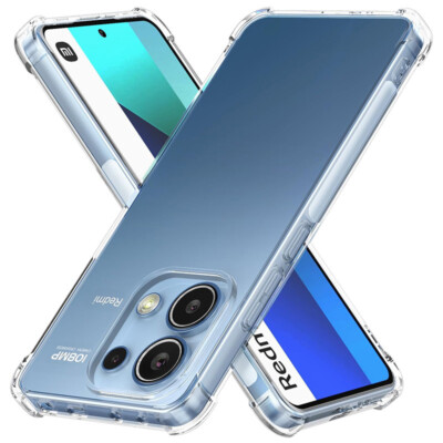 Cover in gel di silicone per Xiaomi Redmi Note 12 4G, sottile e resistente - trasparente - Italiano