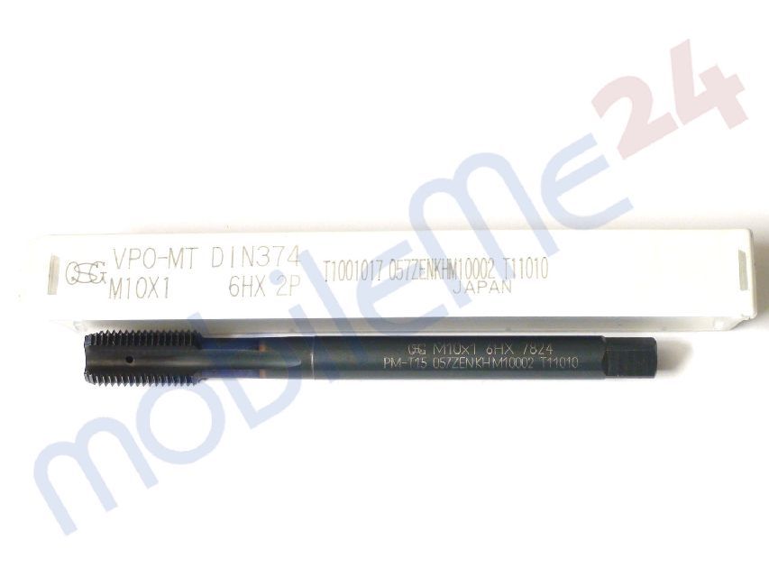 OSG Gewindebohrer M10x1 – HSSE PM, Feingewinde, MT, Mit IKZ – Made In Japan