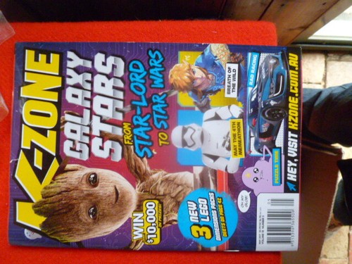 STAR WARS K-ZONE MAGAZINE GUARDIANS OF GALAXY GROOT MAY 2017 - Picture 2 of 2