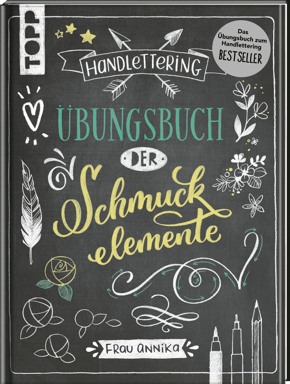 Thumbnail - Handlettering. Übungsbuch Der Schmuckelemente | Frau Annika |
