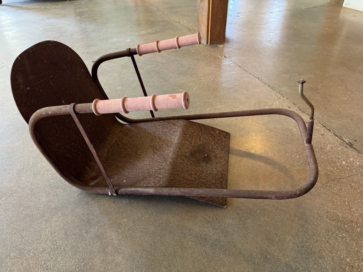 Antique Metal Booster Chair Rustic Seat Baby Phoenix Arizona Hot