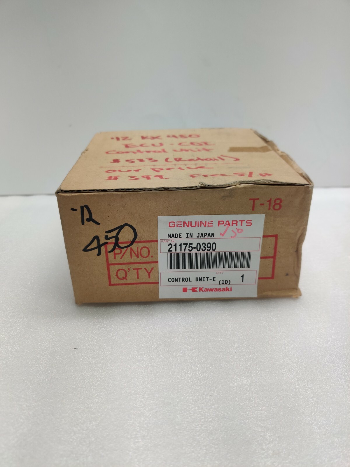 13 KX450F KX 450F KX450 CDI box ignition black brain ECM #87-11454 