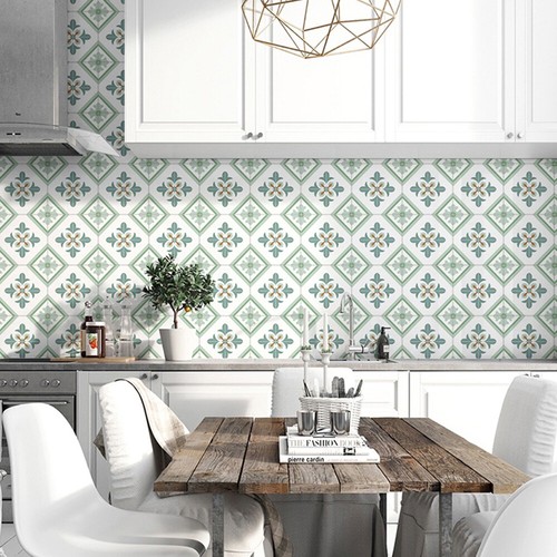 Bathroom Kitchen Wallpaper Floor Wall Contact Paper Sticker Home Decor Art Craft - Picture 10 of 18