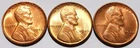 Lot of 3 Lincoln Wheat Cents, 1946-PSD Gem BU 1C Pennies