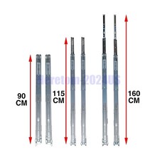 Dell PowerEdge R650XS R660XS R450 R440 R6415 R6515 1U Sliding Rails 8Y3D7 08Y3D7