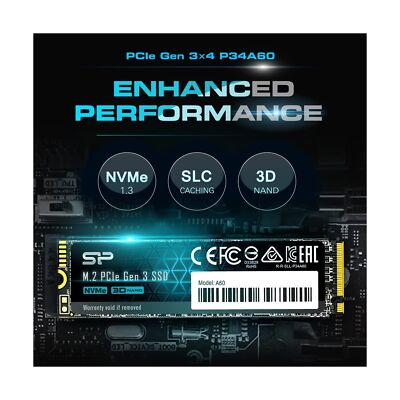 Silicon Power 512GB NVMe M.2 PCIe Gen3x4 2280 SSD