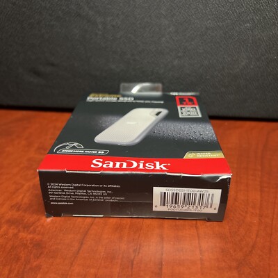 SanDisk Portable Extreme Portable SSD 1TB USB-C SSD SDSSDE51
