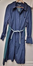 Lululemon X Roksanda Face Forward Trench Coat Blue Green Large