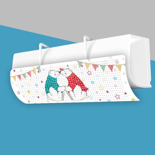 Air-Conditioning Draught Excluder,Retractable Air Deflector Universal Adjustable - Picture 9 of 16