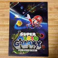 Super Mario Galaxy Official Sticker Collection Book