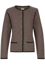 Stockerpoint Trachten Strickjacke Caro trüffel Damen Gr. 38 44