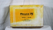 ROYCE CB RADIO1-653B TRANSCEIVER 23 CHANNEL OPEN BOX W/MANUEL NO MICROPHONE